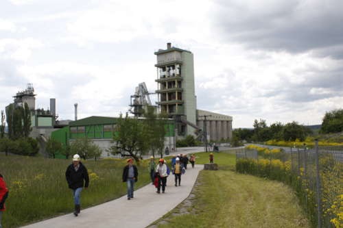 Auf dem Weg zum Steinbruch